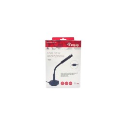 ÷ Microfono sobremesa equip life onmidireccional usb brazo flexible boton mute