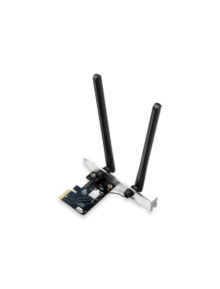 Tarjeta de red PCI-E Wifi 6 / AX5400 Triple Banda / Bluetooth 5.2 / 2 Antenas / Mercusys / MA86XE
