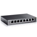 ÷ Switch semigestionable tp-link sg108pe 8p giga alimentacion poe 55w carcasa metalica