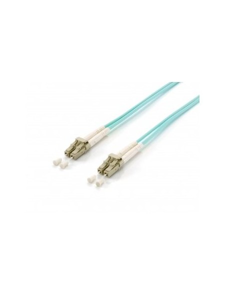 ÷ Cable fibra optica om3 duplex libre halogenos lc/lc 50/125u 3m equip