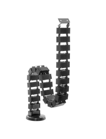 ÷ Cubre cables mesa ergonomica equip negro