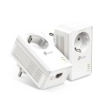 ÷ Homeplug tp-link powerline 1000mb pa7017kit passthrough 1p giga kit 2 unidades