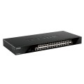 ÷ Switch gestionable d-link l3 stakable dgs-1520-28 24p giga + 2p 10g + 2p sfp