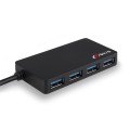 ÷ Hub usb 3.0 ngs 4 puertos color negro