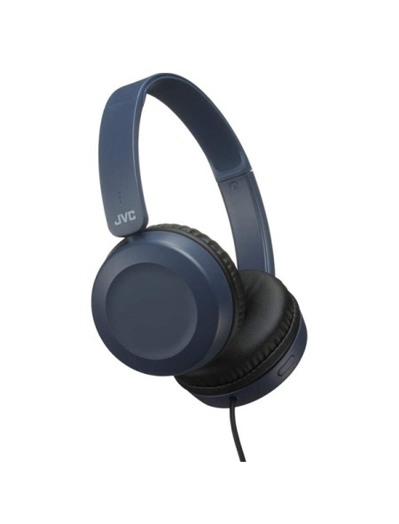 ÷ Headset jvc ha-s31m-a-e con cable jack 3.5mm microfono integrado color azul