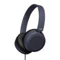 ÷ Headset jvc ha-s31m-a-e con cable jack 3.5mm microfono integrado color azul