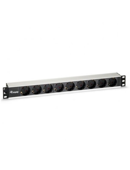 ÷ Regleta alimentacion aluminio rack 19