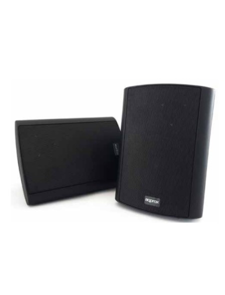 ÷ Altavoces 2.0 autoamplificados approx color negro 30w por canal input 2xrca 1xjack 1x5 pin bt