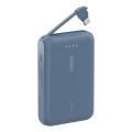 ÷ Powerbank belkin bpb021hqbl boost charge 10,000 mah con cable integrado charge usb-c 20w azul