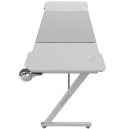 ÷ Mesa mars gaming mgdx160w chasis acero 160x60x75 fibra de carbono gestion cables blanco