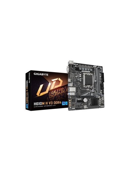 ÷ Pb gigabyte h610m h v3 ddr4 m-atx skt 1700 intel gen 12/13/14 2xddr4 3200mhz hdmi vga usb3,2 1xm.2