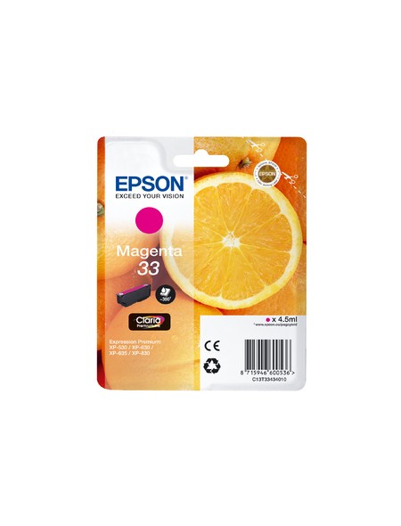 ÷ Tinta original epson t3343 cyan c13t33434010 4.5ml