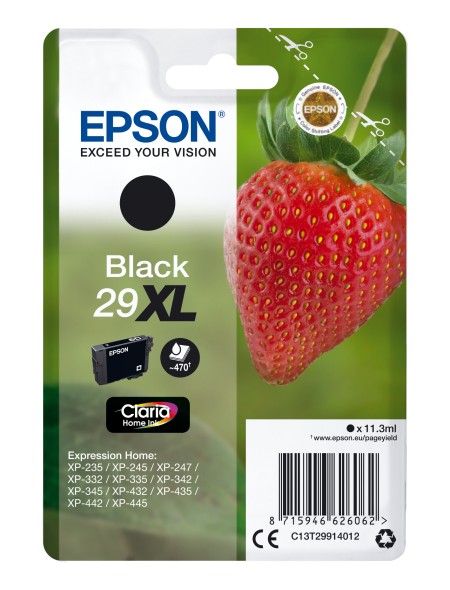 ÷ Tinta original epson t2991 xl negro c13t29914022 11.3ml - con alarma