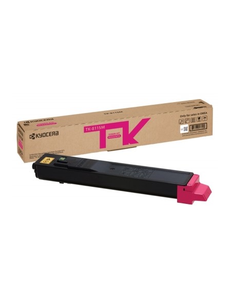 ÷ Tóner original kyocera tk-8115m magenta 6.000 páginas
