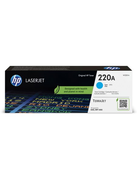 ÷ Tóner original hp w2201a 220a cian 1.800 páginas
