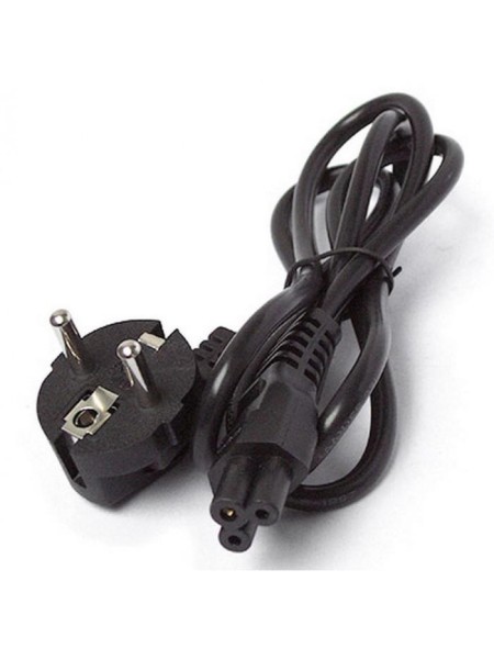 ÷ Aisens - cable alimentacion trebol,cee7 acodado/m-c5/h, negro, 1.5m