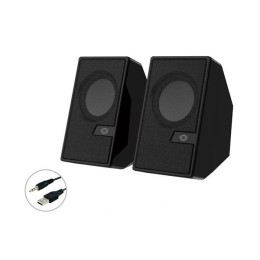 Altavoces 2.0 Bluetooth 5.0 Conceptronic Bjorn02b / 6W / Jack 3.5