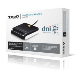 Lector Dni externo Tooq USB 2.0 Negro / Dni 4.0 / TQR-210B