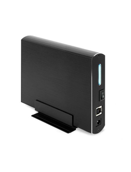 Caja externa aluminio 3.5 USB 3.0/3.1 Gen 1 Sata Tooq Negra TQE-3531B