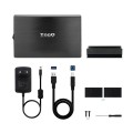 Caja externa aluminio 3.5 USB 3.0/3.1 Gen 1 Sata Tooq Negra TQE-3531B