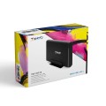 Caja externa aluminio 3.5 USB 3.0/3.1 Gen 1 Sata Tooq Negra TQE-3531B