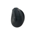 Raton óptico Bluetooth Ergonomico vertical Conceptronic Lorcan03B  / 6 botones / 1600dpi / bateria recargable / Negro
