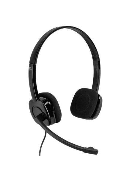 ÷ Headset logitech stereo h151 microfono control de volumen jack 3.5