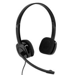 ÷ Headset logitech stereo h151 microfono control de volumen jack 3.5