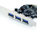 ÷ Controladora pcie conceptronic c4usb3exi 3 puertos externos y 1 interno c05-138