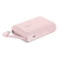 ÷ Powerbank belkin bpb021hqpk boost charge 10,000 mah charge con cable integrado usb-c 20w  rosa