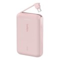 ÷ Powerbank belkin bpb021hqpk boost charge 10,000 mah charge con cable integrado usb-c 20w  rosa