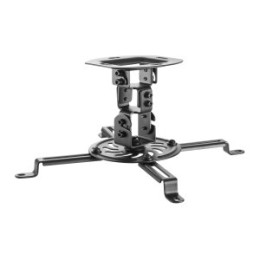 ÷ Soporte de techo para proyector equip hasta 13,5kg color negro