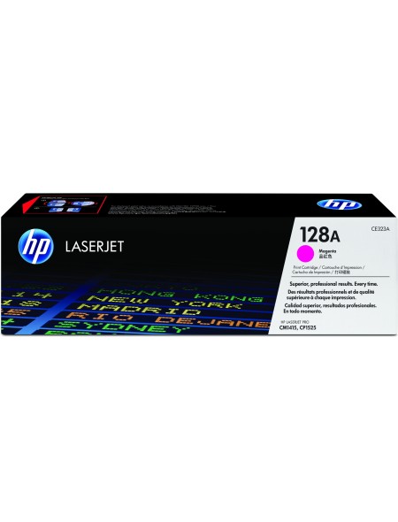 ÷ Tóner original hp ce323a magenta 128a 1.300 páginas