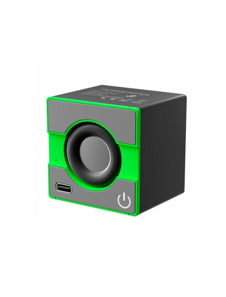 Mini altavoz Bluetooth Simbolo X NF4109 / 5W / 300 mAh / Negro-Verde / ONE+ / 2401092