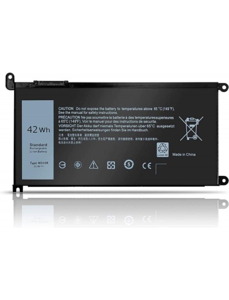 Batería compatible para portátil DELL Inspiron 15 5568 / 15 5368 / 17 5567 / 11.4V / WDX0R