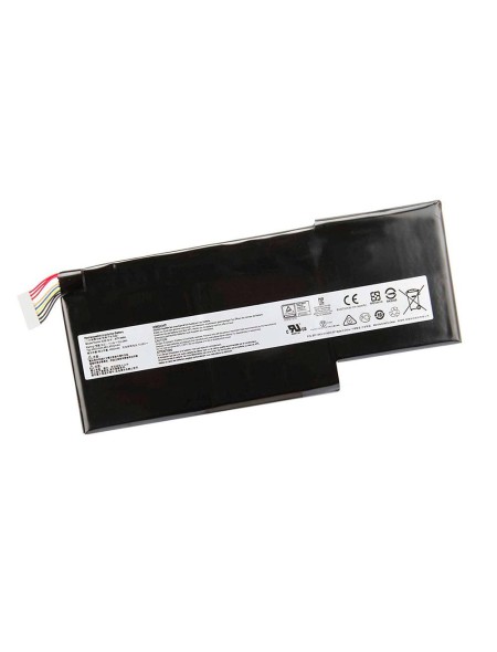 Batería compatible para portátil MSI GF63 / GS63 / Bty-m6k 11.4v 4.5 Ah 51Wh