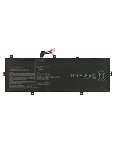 Batería compatible para portátil ASUS C31N1620 11.55V 3400mah