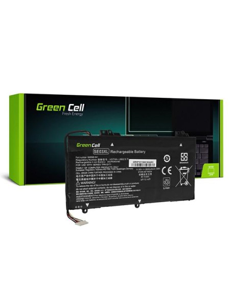 Batería compatible para portátil HP 14-AL HSTNN-LB7G se03xl 11.55V 3400 MAH HP151