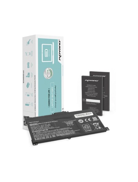 Batería compatible para portátil HP BK03XL 11.55V 3400mAh Movano