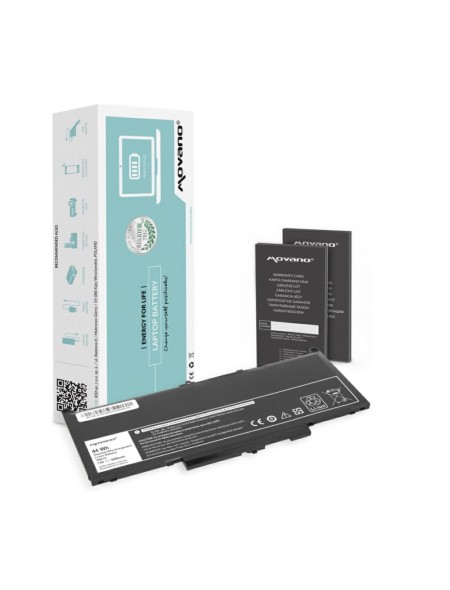 Batería compatible para portátil DELL Latitude E7270 7.6V 5800mAh Movano