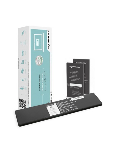 Batería compatible para portátil DELL Latitude E7440 7.6V 6300mAh Movano