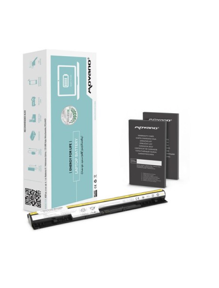 Batería compatible para portátil LENOVO L12L4A02 14.4V 2200 mAh Movano