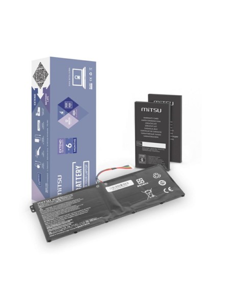 Batería compatible para portátil ACER AC14B18J 11.4V 2200 mAh Mitsu