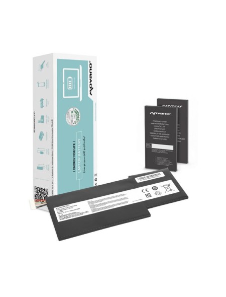 Batería compatible para portátil MSI BTY-M6K 11.4V 4300mAh Movano
