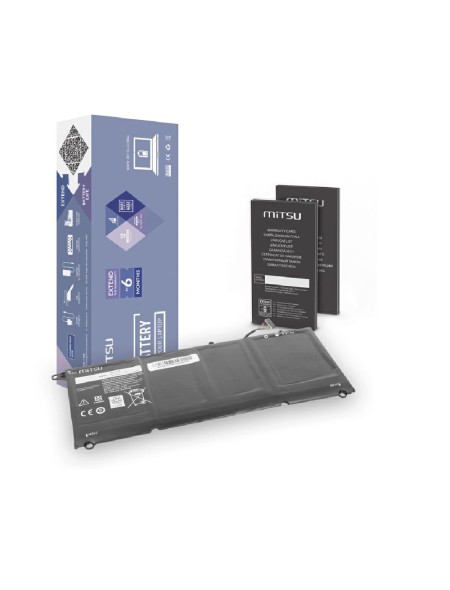 Batería compatible para portátil DELL PW23Y 7.6V 6100mAh Mitsu