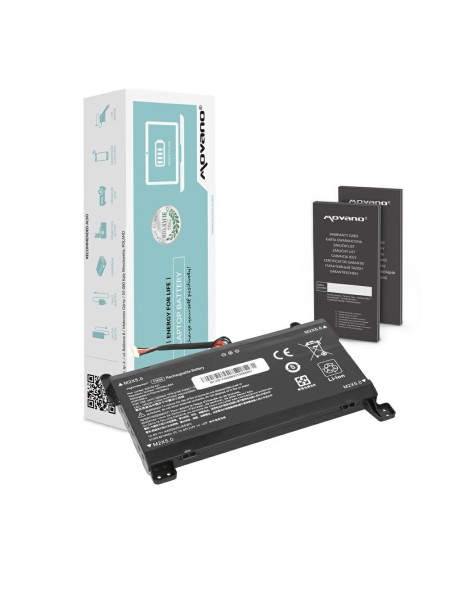 Batería compatible para portátil HP FM08 16 PIN 14.8V 4400mAh Movano