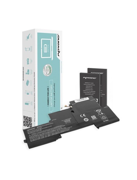 Batería compatible para portátil HP BR04XL 7.6V 4200mAh Movano