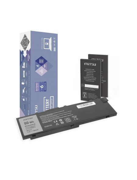 Batería compatible para portátil DELL Precision 15 11.4V 7000mAh Mitsu