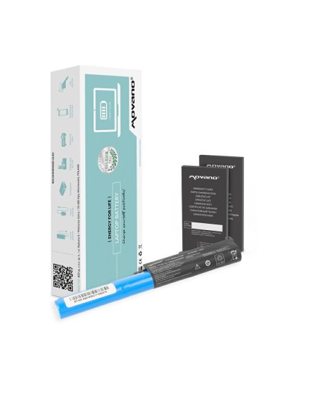 Batería compatible para portátil ASUS A31N1601 10.8V 2200mAh Movano
