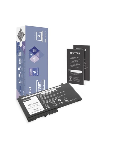 Batería compatible para portátil DELL E5450 11.1V 3600mAh Mitsu